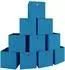 VCM Boxas Faltbox 10er-Set 28x27x27cm, blau