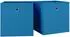 VCM Boxas Faltbox 2er-Set, 27x28x27cm, blau