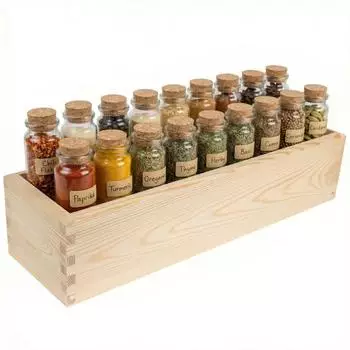 Creative Deco Holzkiste ohne Deckel, Kiefernholz, 40x10x9cm