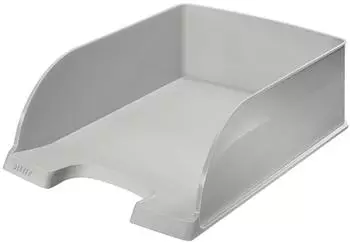 Leitz Ablagekorb Plus Jumbo 5233 DIN A4 4 St&uuml;ck grau