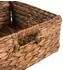 Idimex Lanzi Aufbewahrungskorb Wasserhyazinthe, 2er-Set, 32x15x32cm (800001114735)