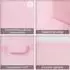 Granny Says Aufbewahrungsboxen Stoff, faltbar, rosa, 26,7x26,7x28cm, 6er-Set
