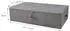 LuxusKollektion Unterbett-Aufbewahrungsboxen faltbar, dunkelgrau, 70x40x18cm, 2er-Pack