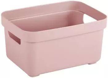 Sunware Sigma Home Aufbewahrungsbox mit Griffen 2,5L, rosa (9300624)