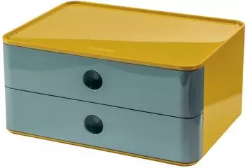 HAN Allison SMART-BOX Schubladenbox 2 Schubladen, stapelbar, blau (1120-44)