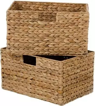 Vivanno Regalkorb Basko 36 cm x 26 cm x 20 cm Natur