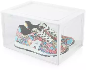 BITUXX LEX21 Schuhbox stapelbar, wei&szlig;, bis Gr. 47 (LEX21)
