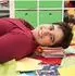 Relaxdays Aufbewahrungsbox, faltbar, quadratisch, 4er-Set, rot/silber