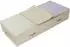 LuxusKollektion Unterbett-Aufbewahrungsbox, faltbar, beige, 100cm, 2er-Pack