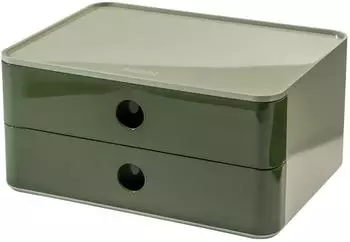 HAN Allison SMART-BOX Schubladenbox 2 Schubladen, gr&uuml;n (1120-40)