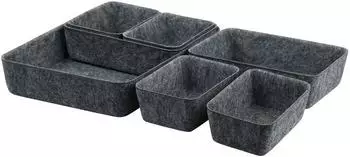 Kesper Organizer-Set aus Kunstfilz (99493)