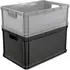 keeeper Robert Transportbox 3er-Set, 45L, stapelbar, nordic grey (30174130000G8)