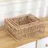 Idimex ENIN Aufbewahrungskörbe 3er-Set, Holz, natur, 34x13x28cm (800001489943)