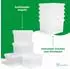 Novaliv Aufbewahrungsboxen mit Deckel 2L transparent, 20er-Set (30527+20xTRA)