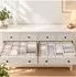 Relaxdays Schubladen Ordnungssystem 8-tlg. Set Beige