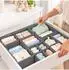 Relaxdays Schubladen Ordnungssystem 16-tlg. Set Grau