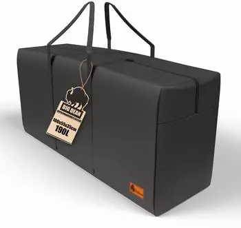 BigDean Extra Gro&szlig;e Aufbewahrungstasche 100 x 55 x 35 cm 190 L Faltbare Tragetasche