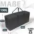 BigDean Extra Große Aufbewahrungstasche 100 x 55 x 35 cm 190 L Faltbare Tragetasche