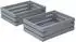 VICCO Novaro Regalkorb grau 2er-Set (54751)