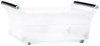Prosperplast Nuk Aufbewahrungsbox mit Rollen transparent 30L (PPNUK6L-S429)