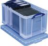 Really-Useful-Box Deckel rub-48c lid, transparent, für Aufbewahrungsbox 24,5...