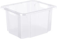 Drehstapelbox Reverso 26 L Transparent Boxen, K&ouml;rbchen & Kisten - Rotho