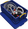 Really-Useful-Box Aufbewahrungsbox 50B 50Liter, mit Deckel, Kunststoff, blau,...