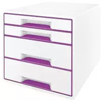Leitz 52132062, Leitz WOW CUBE Schubladenbox Violett