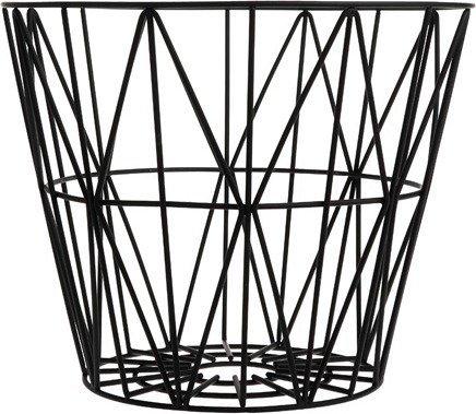 Ferm Living Wire Basket Medium schwarz