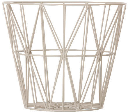 Ferm Living Wire Basket Medium grau