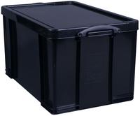 Aufbewahrungsbox 84,0 l schwarz 71,0 x 44,0 x 38,0 cm