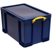 Really Useful Box Aufbewahrungsbox 84,0 l blau 71,0 x 44,0 x 38,0 cm, 1 St. - Blau