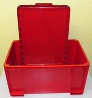 Aufbewahrungsbox 48,0 l rot 60,0 x 40,0 x 31,5 cm