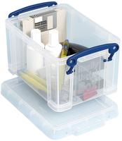 Really Useful Box Aufbewahrungsbox 1,6 l transparent 19,5 x 13,5 x 11,0 cm, 1 St.