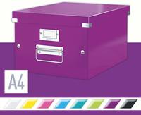 LEITZ 60440062, LEITZ Click & Store Aufbewahrungsbox 16,7 l violett 28,1 x 36,9...