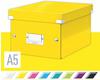 Leitz Aufbewahrungsbox 6043-00-16 ClickundStore, 10L, mit Deckel, Pappe, gelb, A5, 22