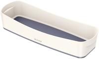 LEITZ 52581001, LEITZ MyBox Aufbewahrungsbox 0,6 l perlwei&szlig;/grau 30,7 x 10,5 x...