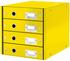 Leitz Click & Store gelb DIN A4 mit 4 Schubladen (6049-00-16)