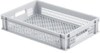 Alutec 75050 Kunststoffbox vergittert (B x H x T) 600 x 120 x 400mm Grau 1St.