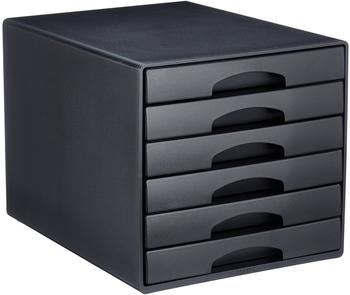 Leitz Box Plus schwarz DIN A4 6 Schubladen (5212-00-95)