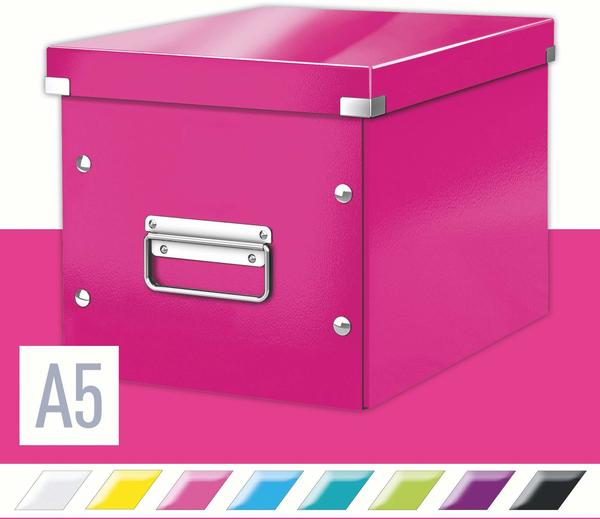 Leitz Click & Store Box 10L pink 26x26x24cm (6109-00-23)