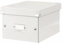LEITZ 60430001, LEITZ Click & Store Aufbewahrungsbox 7,4 l wei&szlig; 21,6 x 28,2 x 16,0