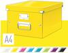 Leitz Aufbewahrungsbox 6044-00-16 ClickundStore, 21L, mit Deckel, Pappe, gelb, A4, 28