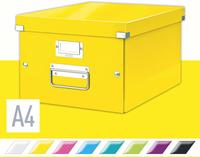 LEITZ 60440016, LEITZ Click & Store Aufbewahrungsbox 16,7 l gelb 28,1 x 36,9 x...