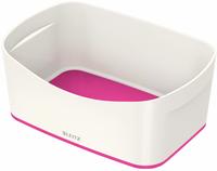 LEITZ 52571023, LEITZ MyBox Aufbewahrungsbox 3,0 l perlwei&szlig;/pink 24,6 x 16,0 x...