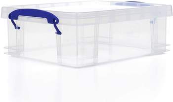 Really Useful Products Box Aufbewahrungsbox 0,2L transparent 12x8,5x4,5cm (0.2C)