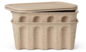 Ferm Living Paper Pulp Small 28x12,5x18cm 2er-Set (1104263132)