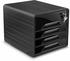 cep Box Smoove Secure schwarz DIN A4 4 Schubladen (107311011)