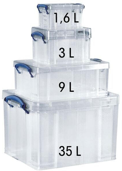 Really Useful Products Box Set transparent (BP35+9+3+1.6CCB)