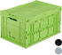 Relaxdays Klappbox 60L grün 58,5x39,5x32,5cm (10022590_53)